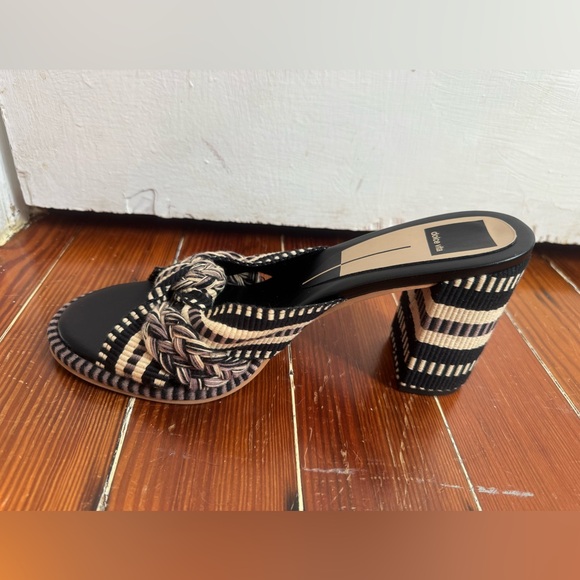 NEW DOLCE VITA “Brilah” Black and Cream Heels Sz 9 - Picture 13 of 13